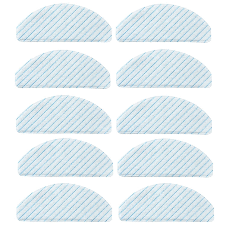 10 PCS Rag Mop Cloths For Ecovacs Deebot T8 Series, 10 PCS Rag