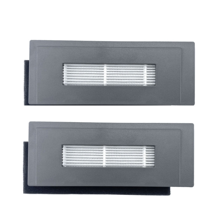 2pcs Rag Accessories For ECOVACS DEEBOT OZMO 930 DG36, Set 1, Main Brush, 2 Pairs Side Brush, 2 PCS HEPA Filter, 2 PCS Rag