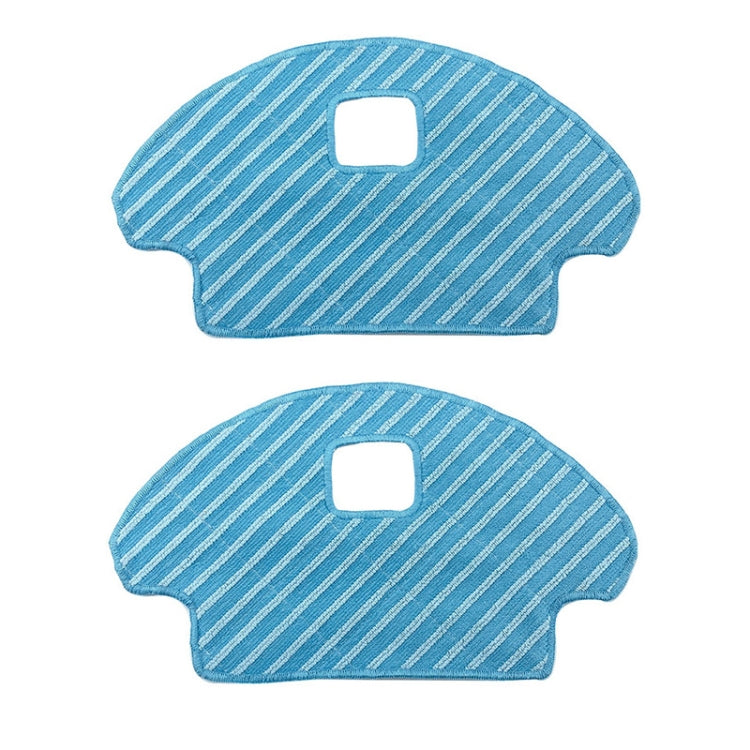 2pcs Rag Accessories For ECOVACS DEEBOT OZMO 930 DG36, Set 1, Main Brush, 2 Pairs Side Brush, 2 PCS HEPA Filter, 2 PCS Rag