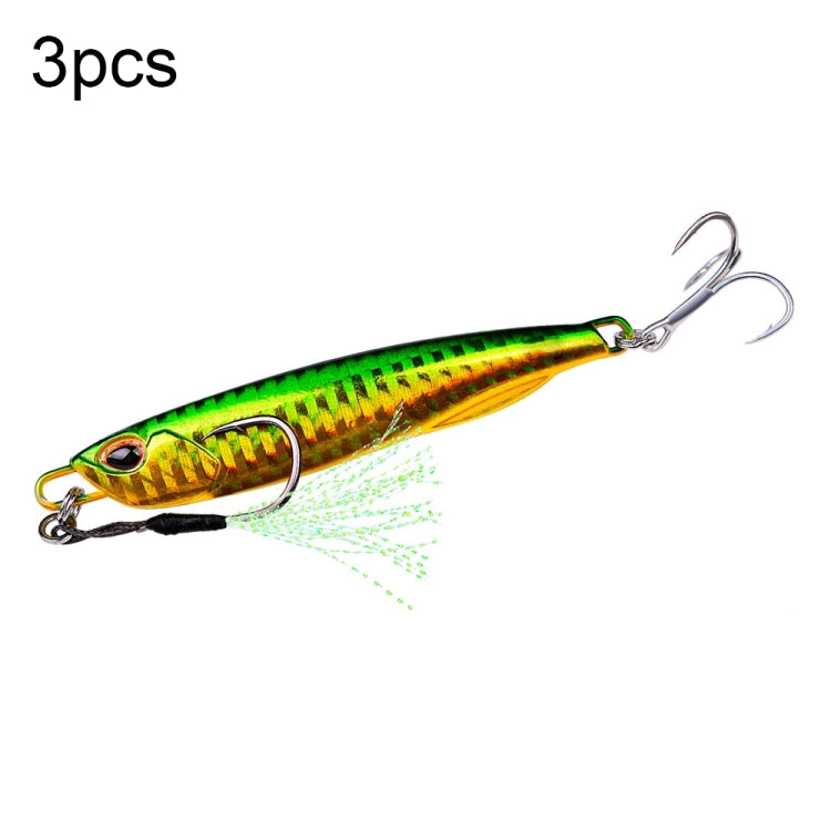PROBEROS LF103 Simulation Metal Sea Fishing Bait, 10g, 15g, 20g