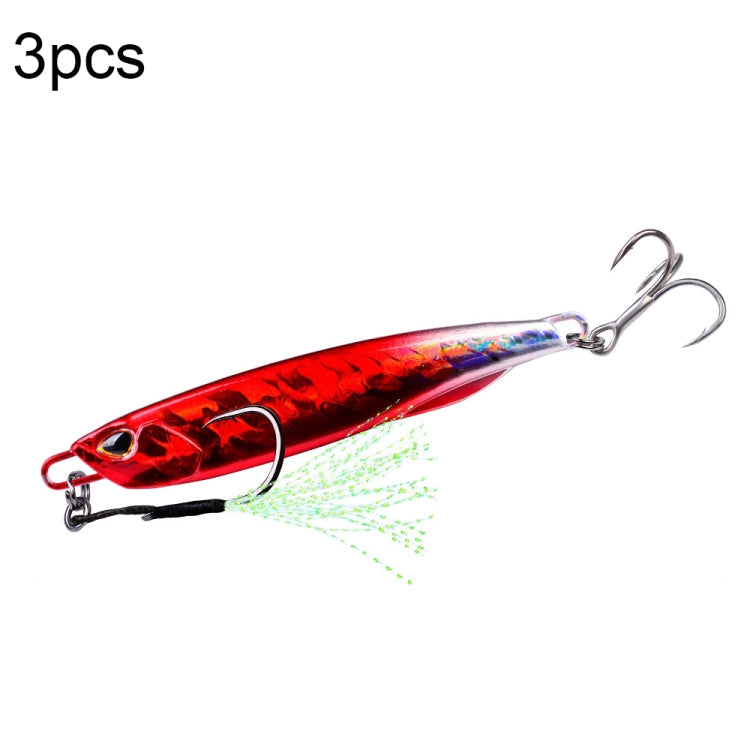 PROBEROS LF103 Simulation Metal Sea Fishing Bait, 30g, 40g, 50g
