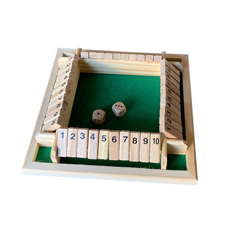 Parent-Child Four-Sided Flop Board Game, Green Velvet, Red Velvet, Four Color Velvet