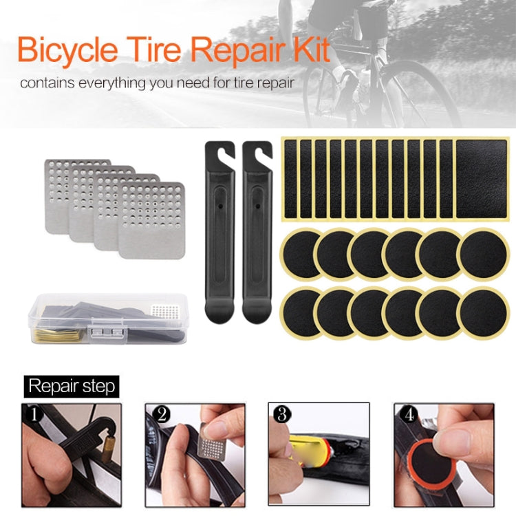 Bicycle Tire Repair Kit, 30 PCS / Set Black Iron Tire Lever, 30 PCS / Set Widen Tire Lever, 30 PCS / Set Yellow Tire Lever, 26 PCS / Set Fish Type Tire Lever, 18 PCS / Set Iron Tire Lever, 18 PCS / Set Plastic Tire Lever, 18 PCS / Set Widen Tire Lever ...