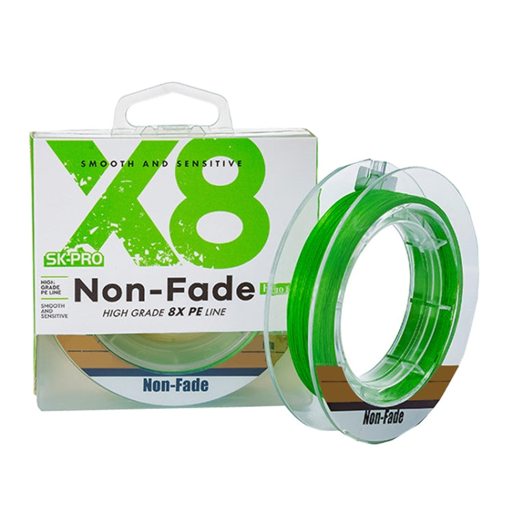 NON-FADE X8 150m 8 Code PE Pish Line, No. 6.0