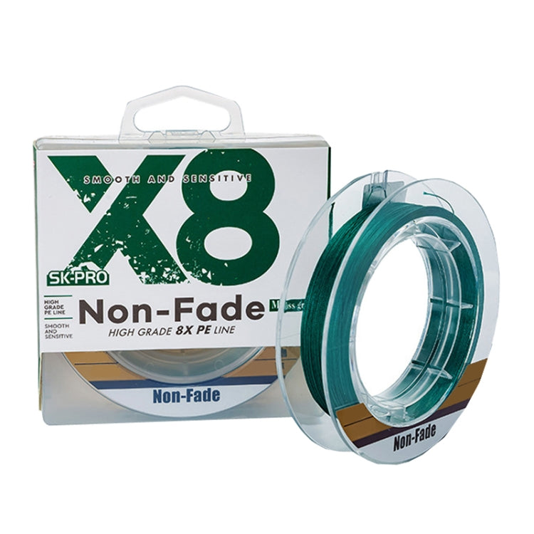 NON-FADE X8 150m 8 Code PE Pish Line, No. 6.0
