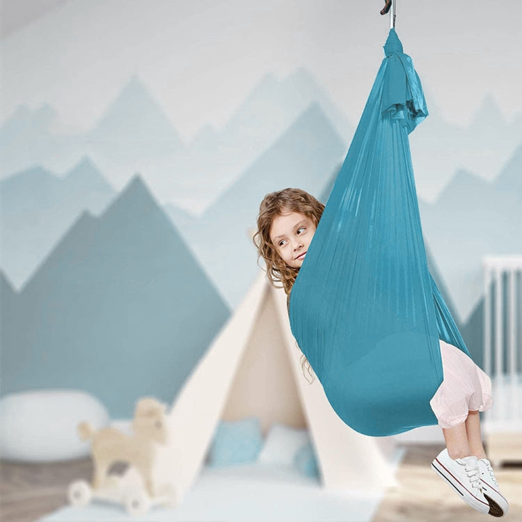 Kids Elastic Hammock Indoor Outdoor Swing, Size:, 1x2.8m (Red), 1x2.8m (Green), 1x2.8m (Dark Blue), 1x2.8m (Purple), 1x2.8m (Sky Blue), 1x2.8m (Silver Gray), 1x2.8m (Black), 1.5x2.8m (Red), 1.5x2.8m (Green), 1.5x2.8m (Dark Blue), 1.5x2.8m (Purple)     ...