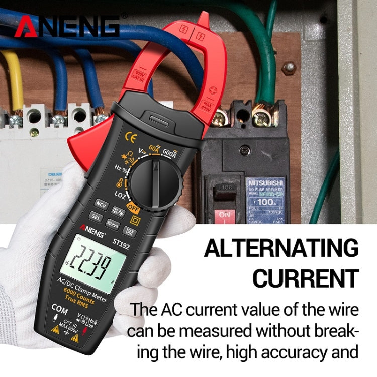 ANENG ST191 Multifunctional AC Clamp Digital Meter, ST192 600A DC Current, ST193 Intelligent Automatic