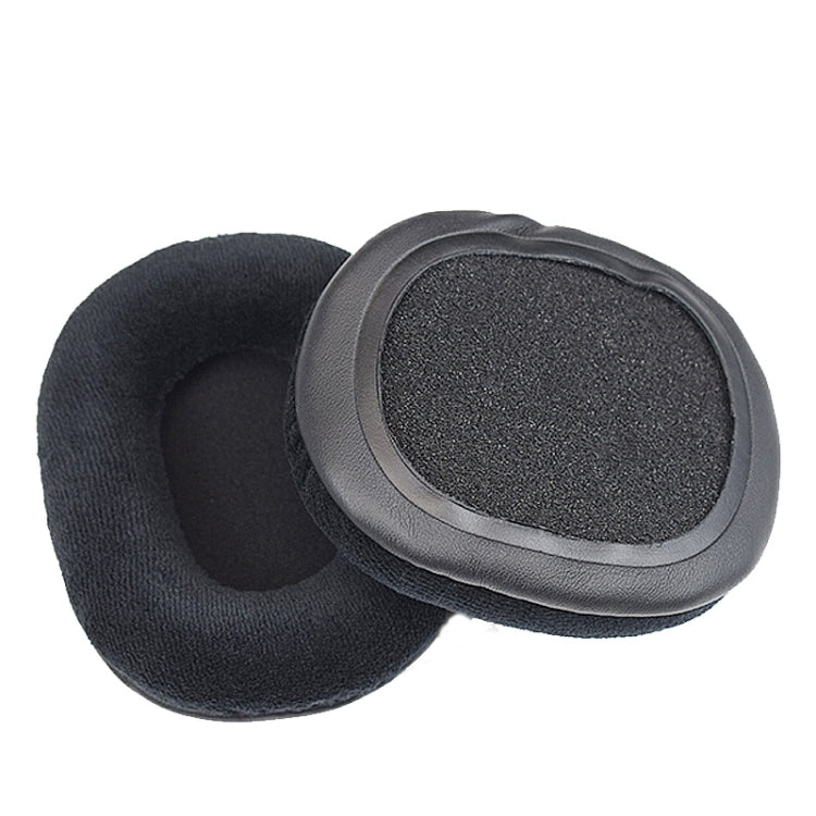 1 Pair Headset Earmuffs For Audio-Technica ATH-M50X/M30X/M40X/M20X, Spec:, Black-Fluff, Brown-Fluff, Black-Protein Skin, Brown-Protein Skin, Black-Mesh, Black-Ice Gel, Brown-Thick Sheepskin