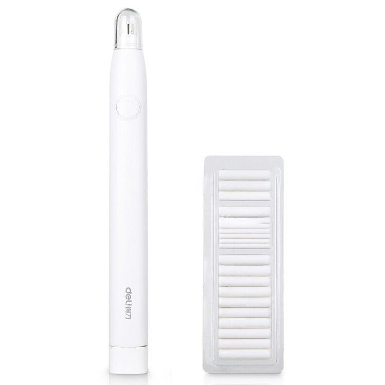 Deli 71107 Electric Eraser Art Can Replace The Core Rubber Core, Black Shell, White Shell