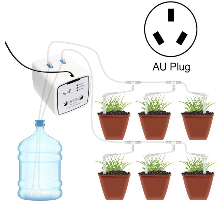 WD-01ADE WIFI Gardening Drip Irrigation Controller, Double Pump 15 Pots, Double Pump 20 Pots