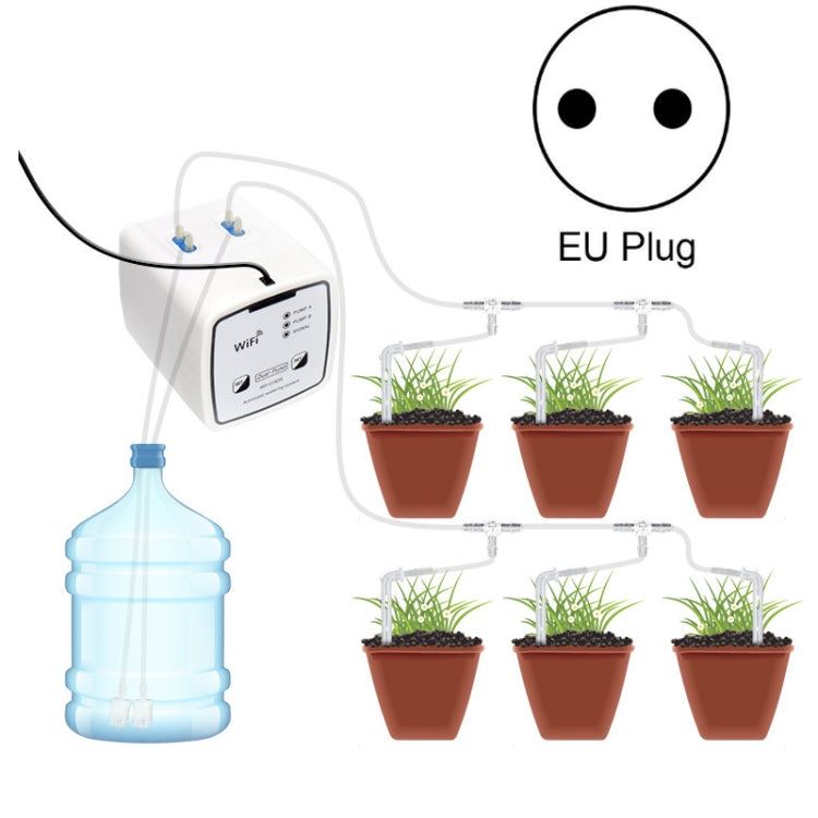 WD-01ADE WIFI Gardening Drip Irrigation Controller, Double Pump 15 Pots, Double Pump 20 Pots