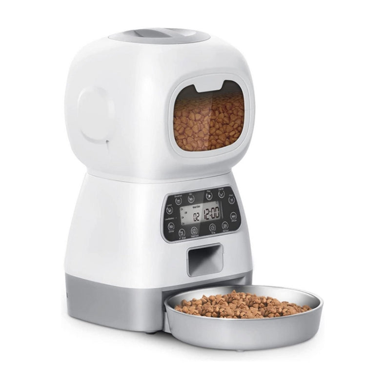 3.5L Elf Pet Feeder Automatic Feeder, Button Style, WiFi  APP Style