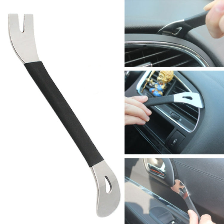 Car Stainless Ateel Audio Navigation Door Panel Crowbar, 2 PCS Stainless Steel