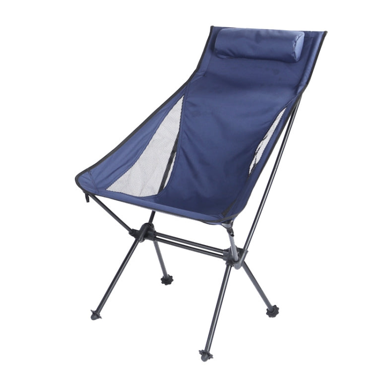 Outdoor Camping Aluminum Alloy Portable Folding Beach Chair, Without Pocket (Blue Gray), With Pocket (Blue Gray), Without Pocket (Dark Gray), With Pocket (Dark Gray)