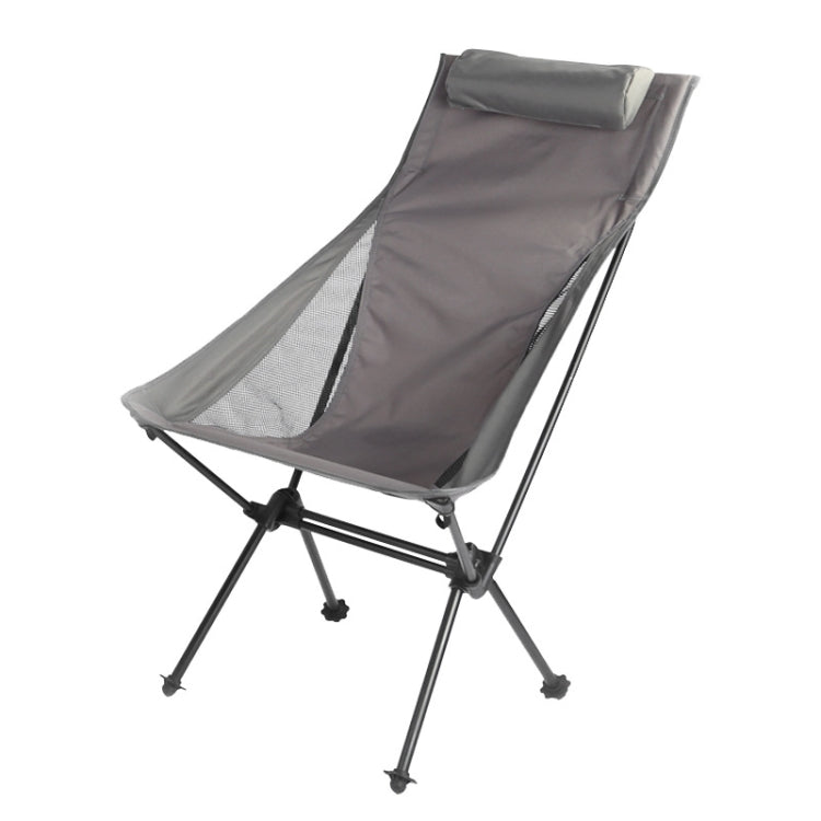 Outdoor Camping Aluminum Alloy Portable Folding Beach Chair, Without Pocket (Blue Gray), With Pocket (Blue Gray), Without Pocket (Dark Gray), With Pocket (Dark Gray)