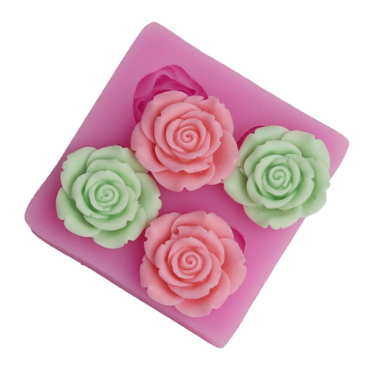 Flower Silicone Mould Handmade Soap Fondant Cake Decoration, Fondant Cake Decoration