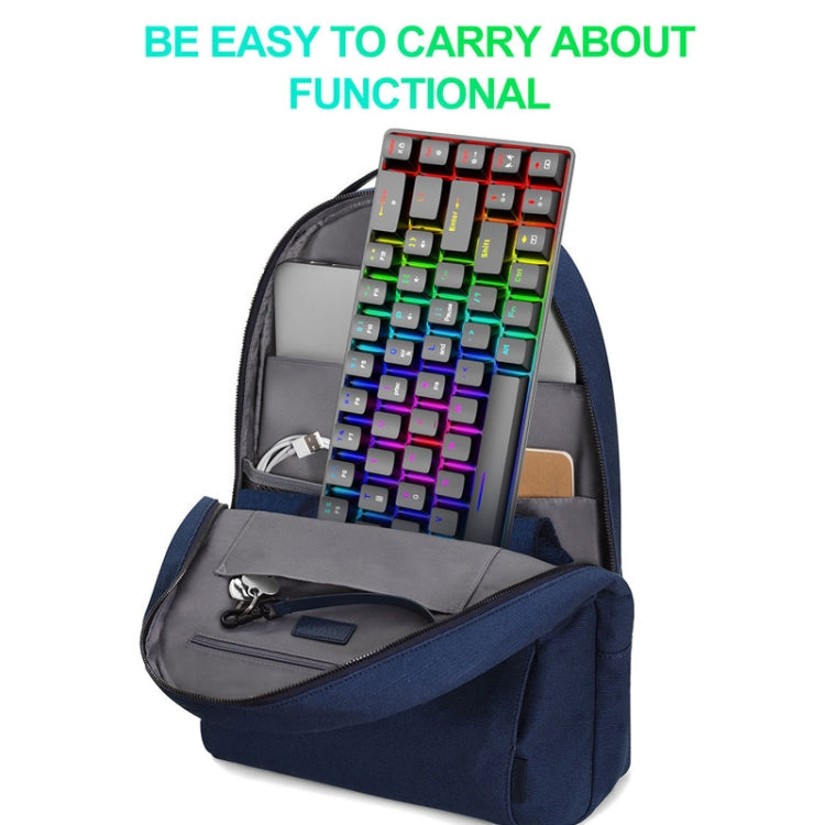 ZIYOU LANG T8 68 Keys RGB Luminous Gaming Mechanical Keyboard, Cable Length:1.6m, T8 Black Green Shaft, T8 Black Tea Shaft, T8 White Green Shaft, T8 White Red Shaft, T8 Blue Green Shaft, T8 Pink Green Shaft