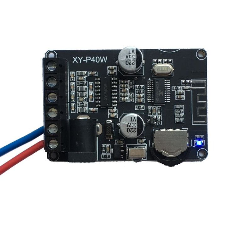 30W/40W Stereo Bluetooth Power Amplifier Plate 12V/24V High Power Digital Power Module, 30W/40W Bare Plate, 30W/40W With Acrylic Shell