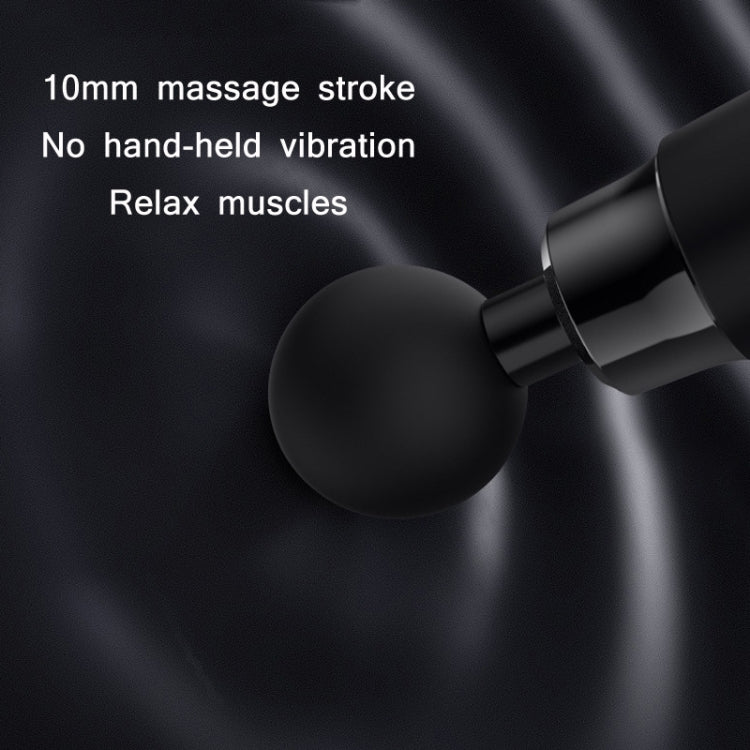 PS818 Variable Speed Vibrating Mini Muscle Fascia Relax Massager, 12 Gear (Gray), 12 Gear (Green), 12 Gear (Pink)