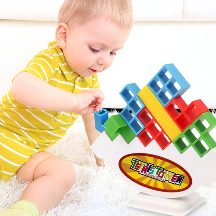 Balance Swing Stack High Building Blocks Parent-Child Board Game, 32 PCS, 48 PCS