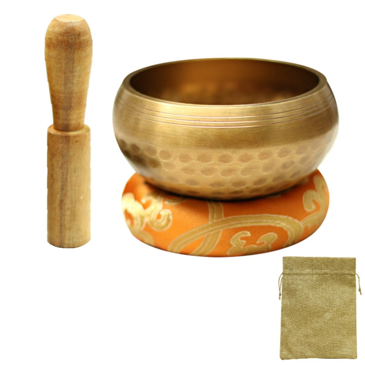 Buddha Sound Bowl Yoga Meditation Copper Bowl, Diameter 8cm, Diameter 8.5cm