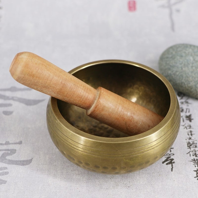 Buddha Sound Bowl Yoga Meditation Copper Bowl, Diameter 8cm, Diameter 8.5cm