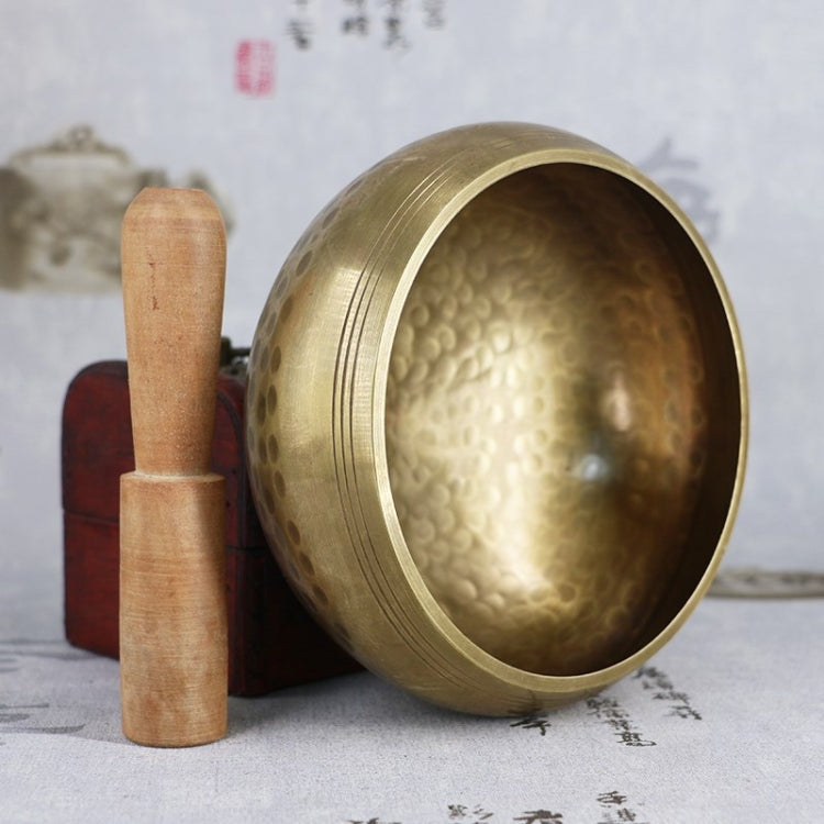 Buddha Sound Bowl Yoga Meditation Copper Bowl, Diameter 8cm, Diameter 8.5cm