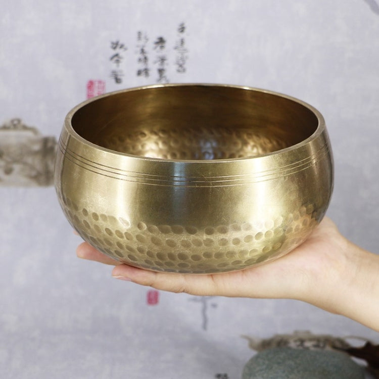 Buddha Sound Bowl Yoga Meditation Copper Bowl, Diameter 8cm, Diameter 8.5cm