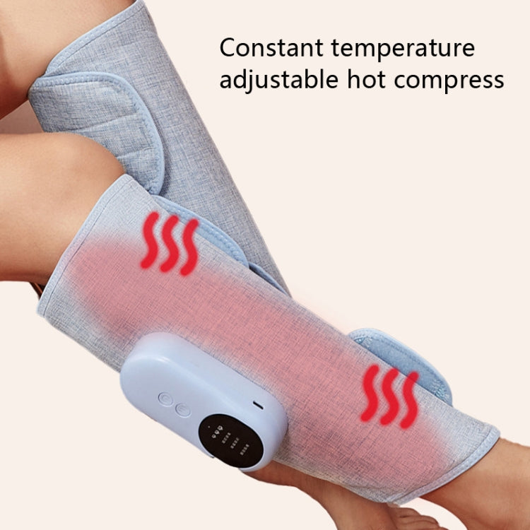 Home Constant Temperature Wireless Leg Massage, Style:, Blue Single Hot Compress+Air Pressure+Vibration, Blue Double Hot Compress+Air Pressure, Blue Double Hot Compress+Air Pressure+Vibration