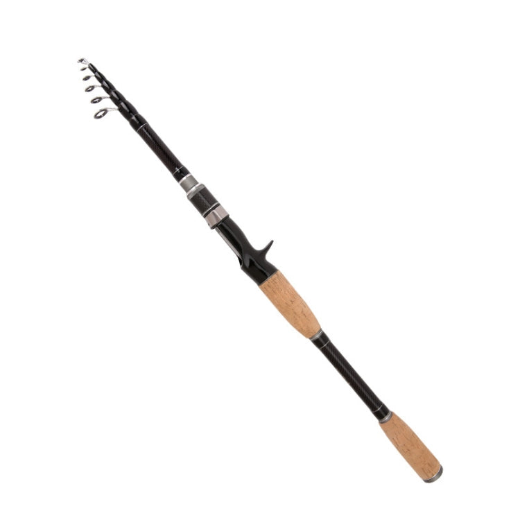 Telescopic Carbon Lure Rod Short Section Fishing Casting Rod, 2.4m, 1.8m, 3.0m