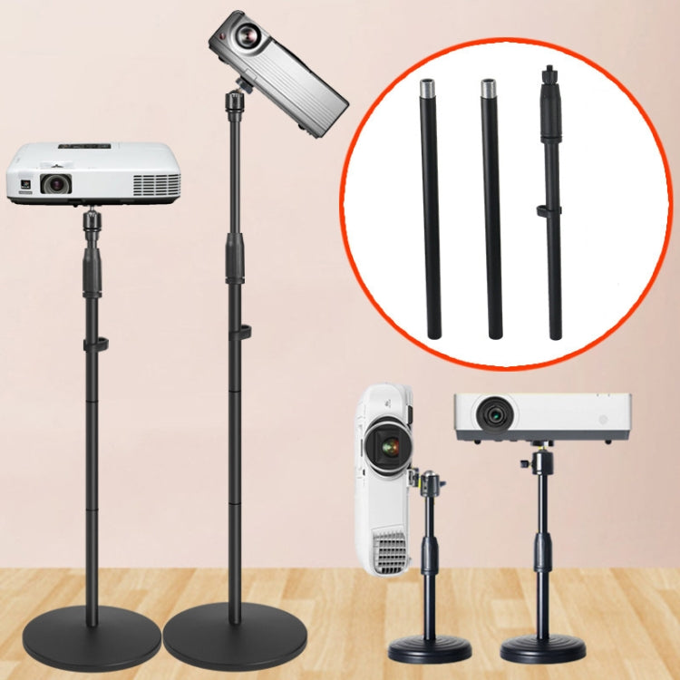 Plus Metal Disc Projector Bracket Camera Floor Desktop Bracket,Size:, 0.3m With PTZ