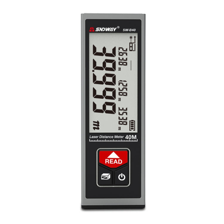 SNDWAY Laser Rangefinder Infrared Measuring Ruler, Style:, 40m Precision Version, 40m Bluetooth Version, 60m Bluetooth Version