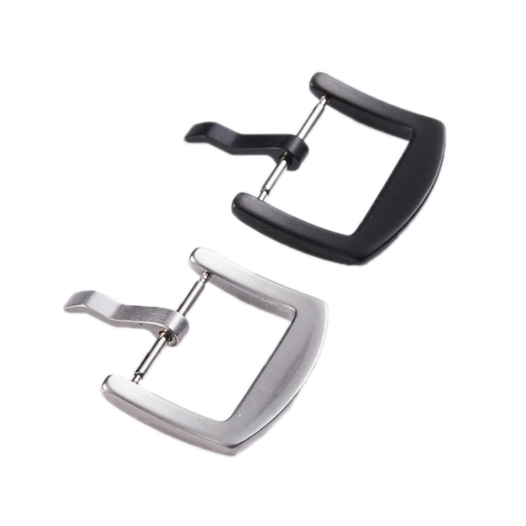 3 PCS 316L Stainless Steel Watch Buckle Watch Accessories, 18mm IP Black, 20mm Silver, 20mm IP Black