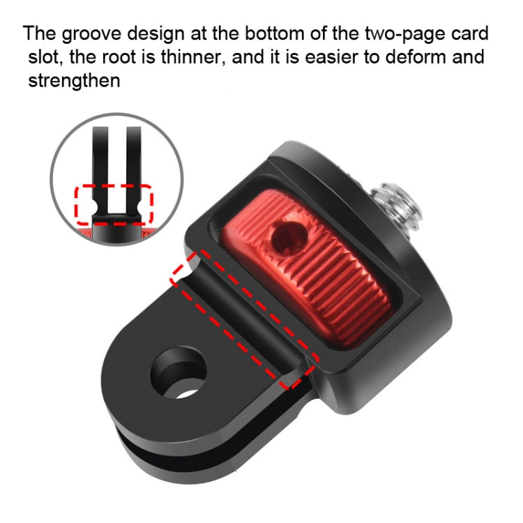 1/4 Inch Screw Converter Tripod Adapter for Gopro 10 9 8 7  /Eken /Insta360 One X R