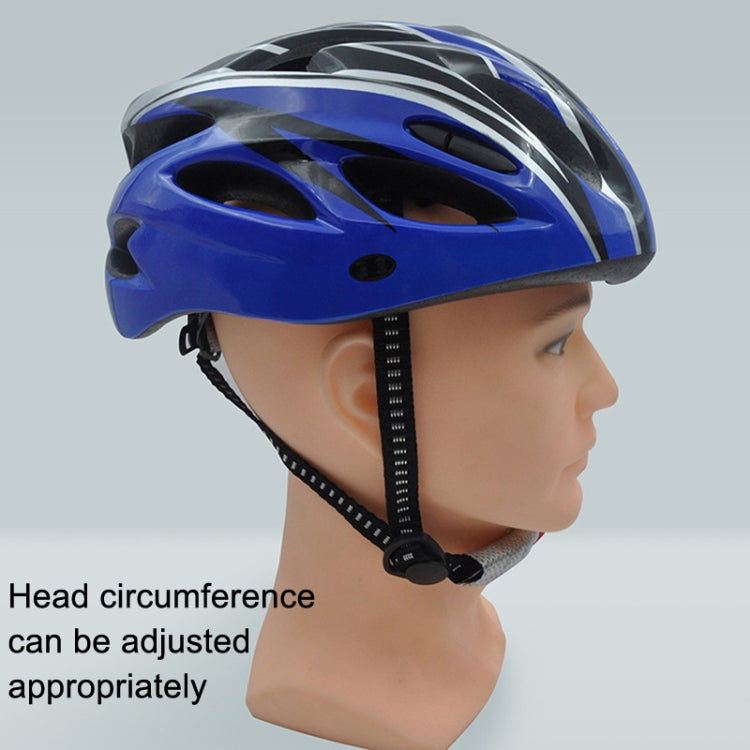 Unisex Cycling Bike One-piece Helmet, Fiber Black