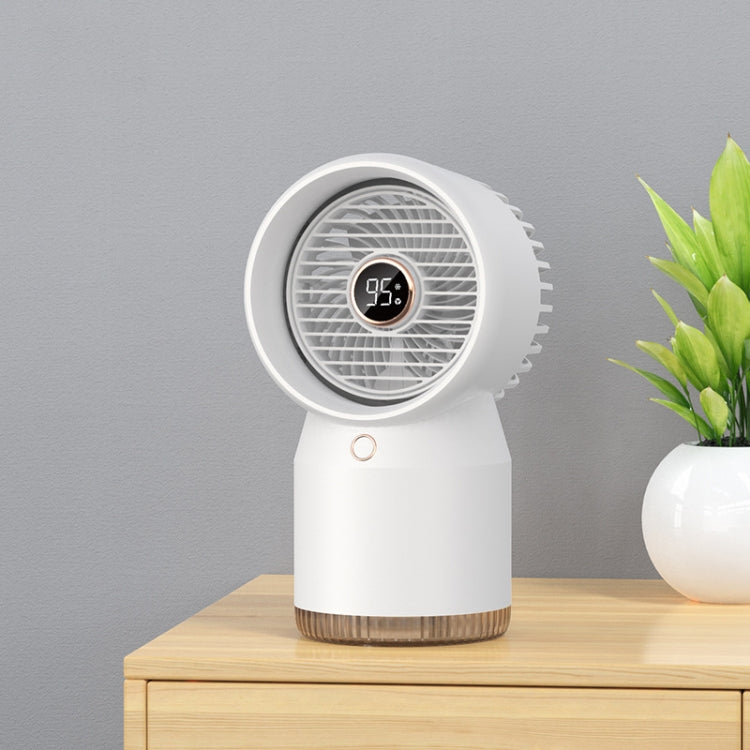 Spray Humidified LED Digital Display Office Home Fan, Style:, USB Direct Plug