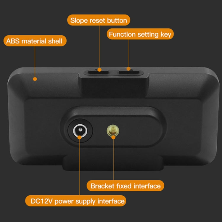 Car HUD Level Slope GPS Compass Altitude Display, M60