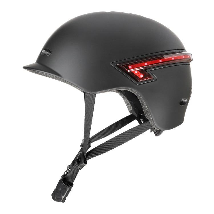 Cycling Helmet Ultralight Bicycle Helmet with Warning Light Remote Control, Cycling Helmet (Black), Cycling Helmet (White)