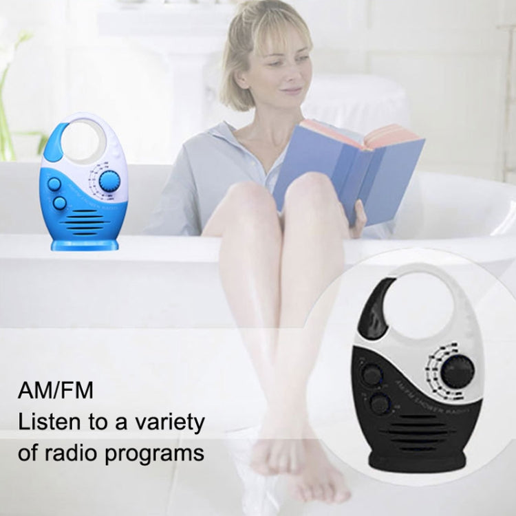 Sayin SY-950 Portable Waterproof Small Radio AM/FM Universal Band Elder Radio, SY-950 Blue, SY-950 Black
