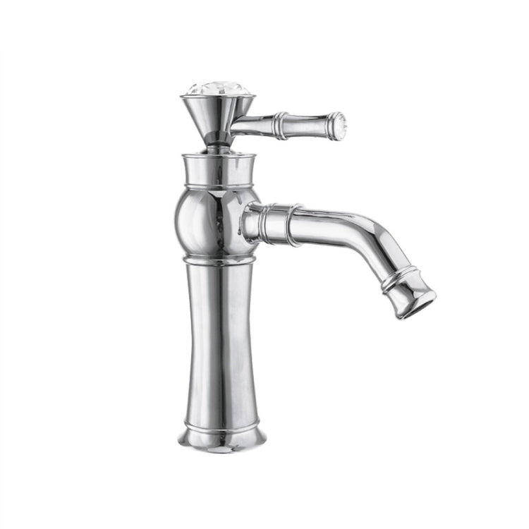 All Bronze Bathroom Basin Hot And Cold Water Faucet, Style:, Electroplated Short Model, Electroplated Short Model+Water Inlet Pipe, Electroplated High Model, Electroplated High Model+Water Inlet Pipe, Gold Short Model, Gold Short Model+Water Inlet Pipe...