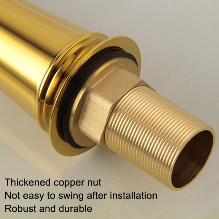 All Bronze Bathroom Basin Hot And Cold Water Faucet, Style:, Electroplated Short Model, Electroplated Short Model+Water Inlet Pipe, Electroplated High Model, Electroplated High Model+Water Inlet Pipe, Gold Short Model, Gold Short Model+Water Inlet Pipe...