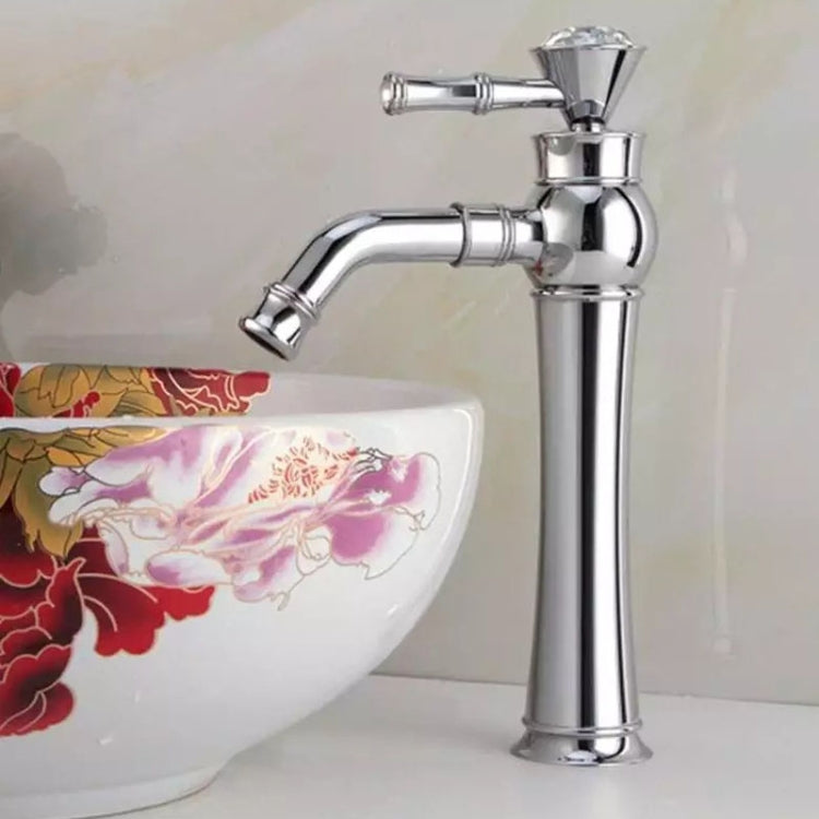 All Bronze Bathroom Basin Hot And Cold Water Faucet, Style:, Electroplated Short Model, Electroplated Short Model+Water Inlet Pipe, Electroplated High Model, Electroplated High Model+Water Inlet Pipe, Gold Short Model, Gold Short Model+Water Inlet Pipe...