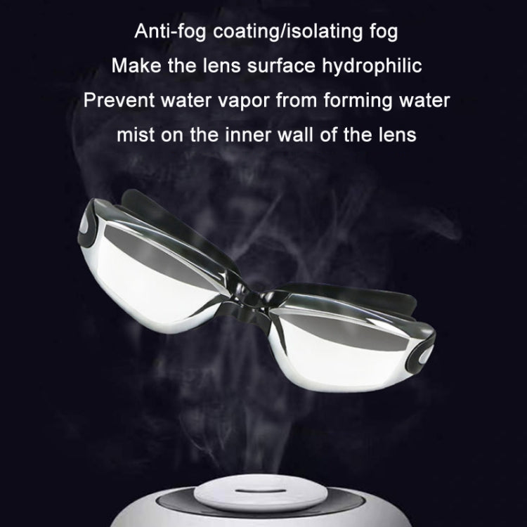 HAIZID HD Anti-fog Waterproof Myopia Swimming Goggles, Optical Black, Optical Blue, Optical Pink, Optical Gray, Plating Black, Plating Gray, Plating Blue, Plating Pink, Myopia 150 Degrees, Myopia 200 Degrees, Myopia 250 Degrees, Myopia 300 Degrees     ...