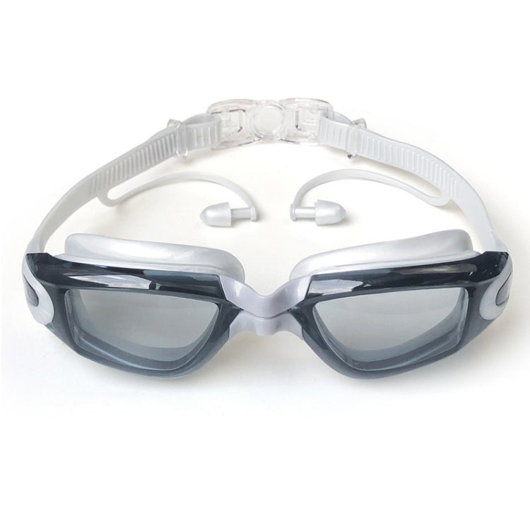 HAIZID HD Anti-fog Waterproof Myopia Swimming Goggles, Optical Black, Optical Blue, Optical Pink, Optical Gray, Plating Black, Plating Gray, Plating Blue, Plating Pink, Myopia 150 Degrees, Myopia 200 Degrees, Myopia 250 Degrees, Myopia 300 Degrees     ...