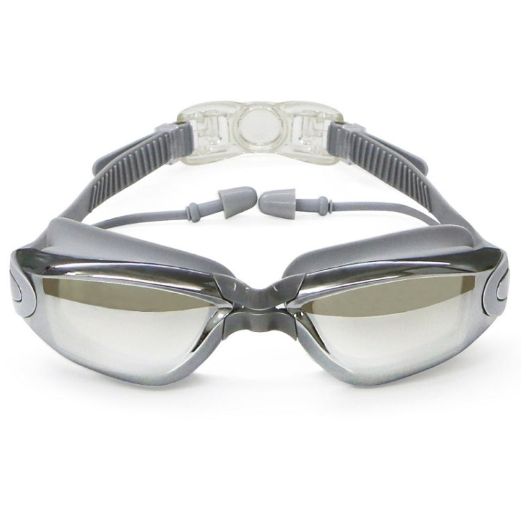 HAIZID HD Anti-fog Waterproof Myopia Swimming Goggles, Optical Black, Optical Blue, Optical Pink, Optical Gray, Plating Black, Plating Gray, Plating Blue, Plating Pink, Myopia 150 Degrees, Myopia 200 Degrees, Myopia 250 Degrees, Myopia 300 Degrees     ...