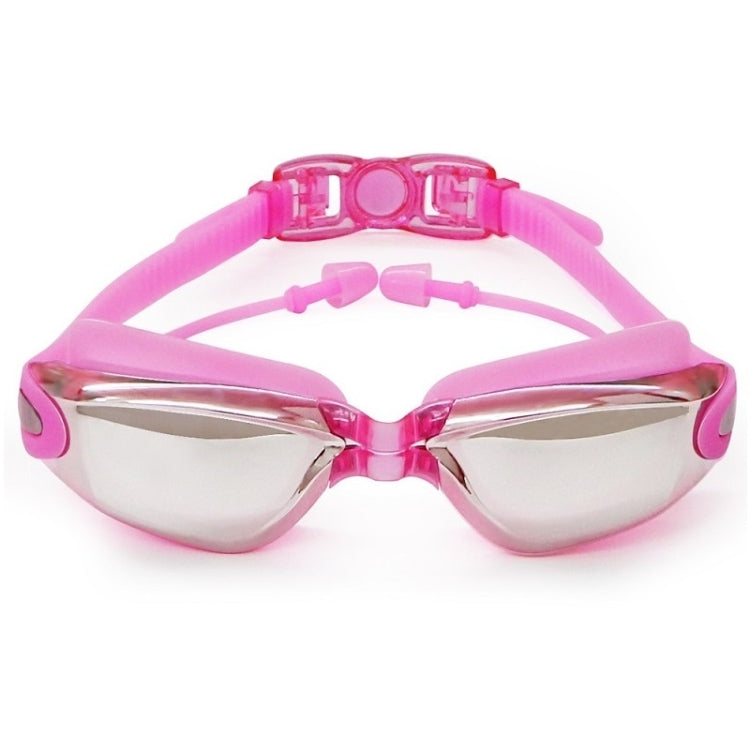HAIZID HD Anti-fog Waterproof Myopia Swimming Goggles, Optical Black, Optical Blue, Optical Pink, Optical Gray, Plating Black, Plating Gray, Plating Blue, Plating Pink, Myopia 150 Degrees, Myopia 200 Degrees, Myopia 250 Degrees, Myopia 300 Degrees     ...