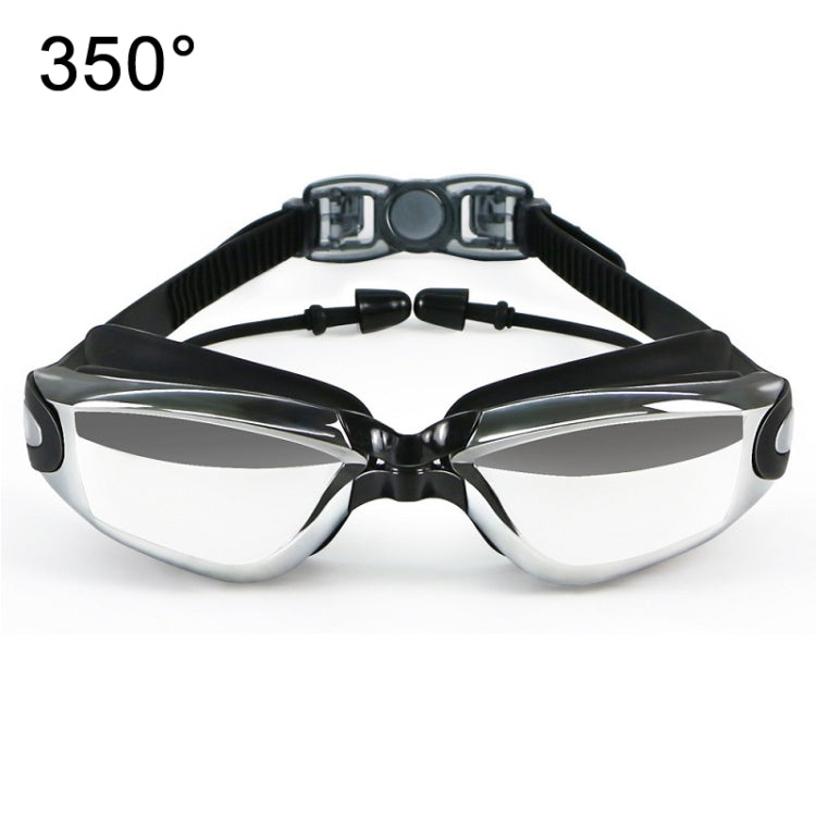 HAIZID HD Anti-fog Waterproof Myopia Swimming Goggles, Optical Black, Optical Blue, Optical Pink, Optical Gray, Plating Black, Plating Gray, Plating Blue, Plating Pink, Myopia 150 Degrees, Myopia 200 Degrees, Myopia 250 Degrees, Myopia 300 Degrees     ...