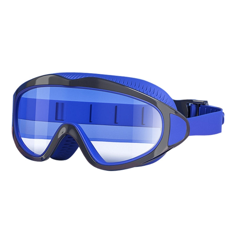 Anti-fog Children Swimming Goggles Comfortable Large Frame Diving Glasses, Macaron, Flush Tide Blue, Pumpkin Orange, Milk White, Ice Lake Blue, Pink Blue