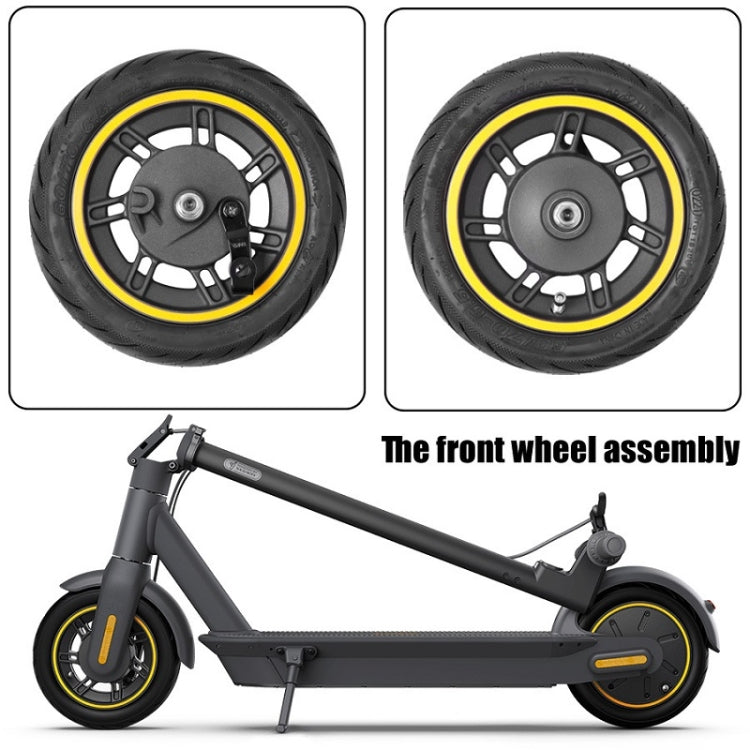 10 inch Electric Scooter Front Wheel Tubeless For Ninebot MAX G30, Front Wheel Tubeless