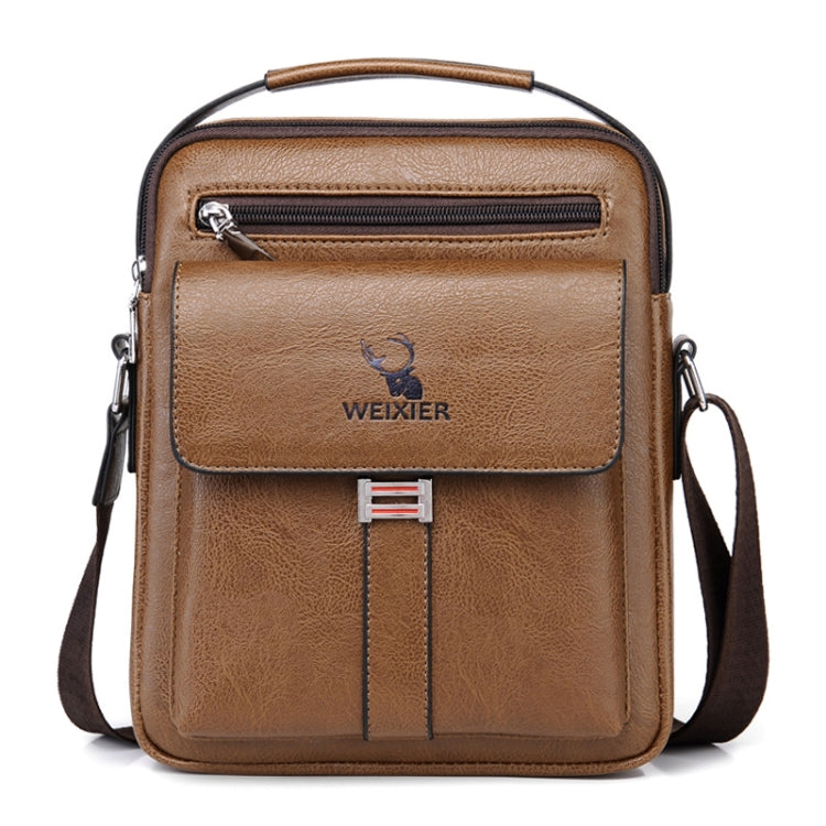 WEIXIER D245 Men Business Bag Large Capacity Shoulder Backpack, D245 Black, D245 Light Brown, D245 Dark Brown